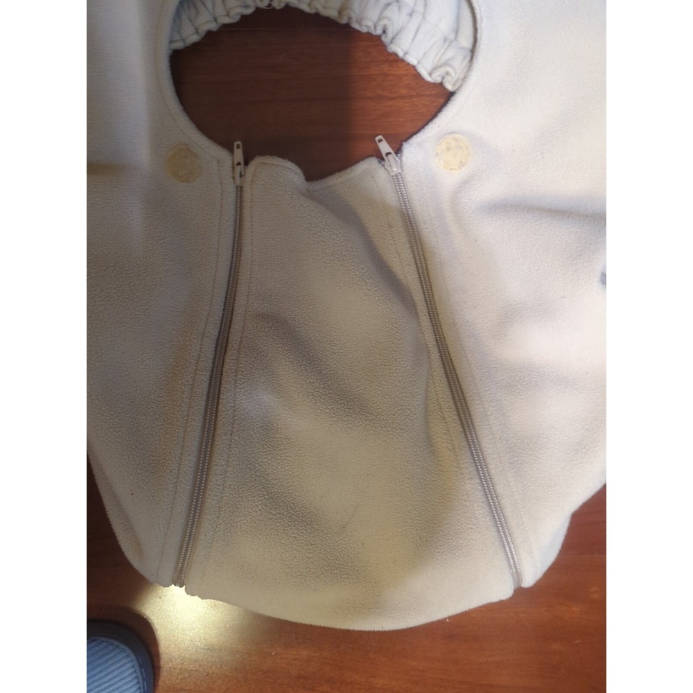 Lands End Baby Car Seat Cover Warm Beige Fleece 51005 - Picture 3 of 7